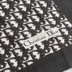 Christian Diorクリスチャンディオール トロッタースカーフ ブラウン