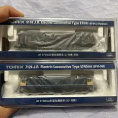 TOMIX EF64-37号機茶色 EF65-501号機