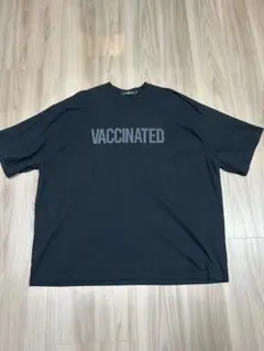 HOLY IN CODE VACCINATED Tシャツ ブラック 韓国