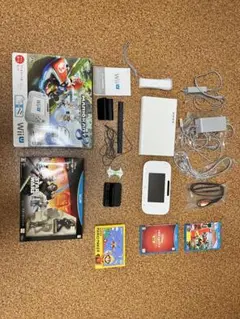 Wii U ホワイト　マリオカート8セット