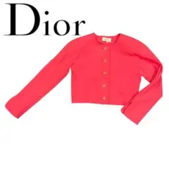 MISS Dior ミスディオール ノーカラージャケット ショート丈ジャケット