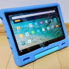 極美品 Fire HD 10 キッズモデル 第11世代(2021) スカイブルー