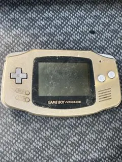 ゲームボーイアドバンス ゴールド 本体動作未確認ジャンク