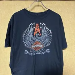 00s HARLEY DAVIDSON ハーレーT 黒