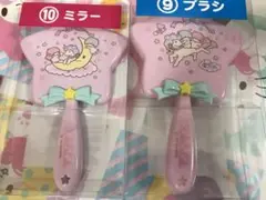 新品未開封　サンリオくじ　キキララ　ブラシ&ミラー