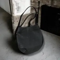 アニエスベー　ボヤージュ　ラメ　ショルダーバック　ブラック