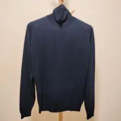 【新品】ジョンスメドレー 30G エクストラファインメリノ タートルネック