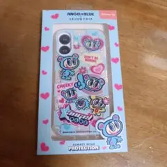 SKINNYDIP ナルミヤ エンジェルブルー iPhone16ケース