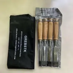 GREBSTK 4PCS彫刻刀セット