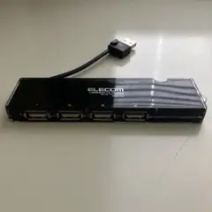 ELECOM USB2.0 ハブ 4ポート ブラック