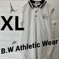 B.W Athletic Wear ノースリーブポロシャツ 【XL】