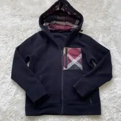 【美品】　ブラックレーベルクレストブリッジ　フリース　パーカー　チェック　M