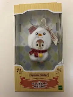 シルバニアファミリー シカの赤ちゃん 雪だるま