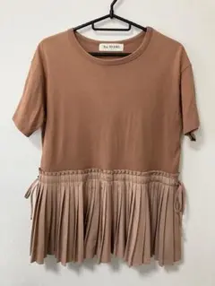 レイビームス　Ray BEAMS プリーツ　Tシャツ