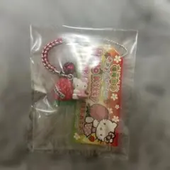 キティストラップ 根付け 福岡あまおう いちご