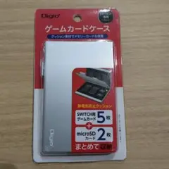 Switch用5枚microSDカード2枚カードケース