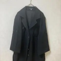 Natural Basic 透け感 ブラック ロングジャケット ブラウスMサイズ
