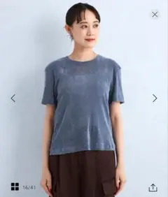 シアー フロッキー Tシャツ（グリーンレーベルリラクシング）