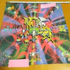 ハギレ デジモン ハンカチ 名前記入