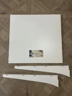 IKEA アルゴート 棚板(40×38)1枚+ブラケット2個セット19　廃盤品
