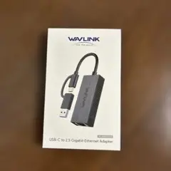 WAVLINK usb lan USB-C 有線LANアダプターUSB-Aも可能