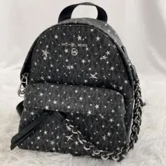 ☆超希少☆美品☆マイケルコース モノグラムスダッズ ミニリュックサック ブラック