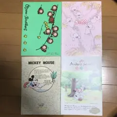 キャラクターノート4冊セット