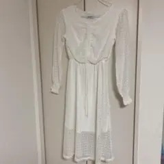 値下げ☆ロングレースワンピース