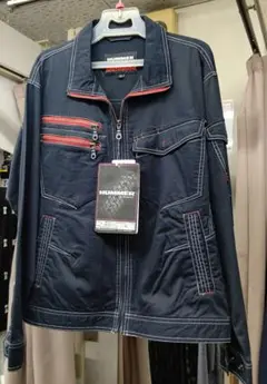 HUMMER ダークブルー ジャケット 未使用品