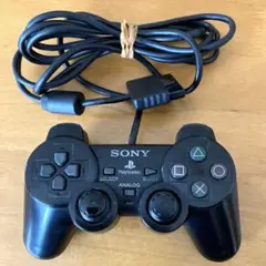 SONY PS2 純正コントローラー DUALSHOCK2 black 黒