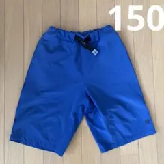 キッズ　半ズボン　150 しまむら　ブルー　青
