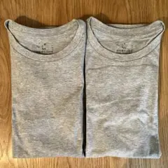 無印良品 洗いざらし天竺編みクルーネック半袖Tシャツ Mサイズ