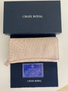クロワロワイヤル WOMEN ラウンドファスナー財布