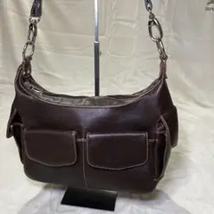 ダブルポケットバッグ　ヴィンテージポケットワンショルダー