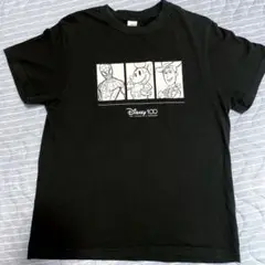 Disney 100 スパイダーマン Tシャツ　黒　M