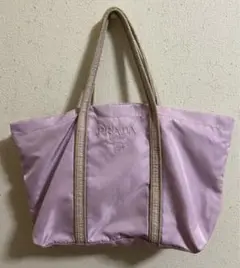 値下げ可能 プラダ ハンドバック ピンク(ラベンダー?)
