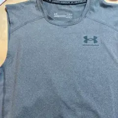 試着のみ！UNDER ARMOUR ノースリーブ Tシャツ L グレー