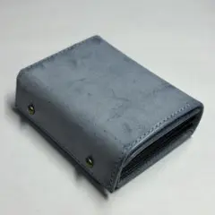 エムピウ ミッレフォッリエ 同型財布　ゴーストレザー　Ghost　ブルー、