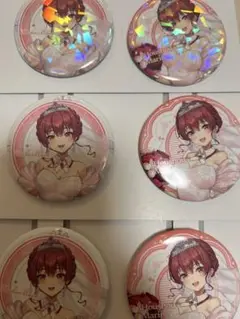 3点セット　一番くじ ホロライブ 宝鐘マリン 缶バッジセット