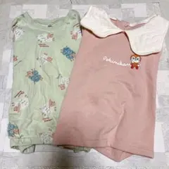 長袖 トップス 長袖トップス ひつじ柄 ドキンちゃん 95cm