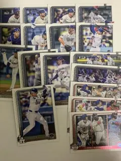 topps 2025 series1 ドジャース　17枚