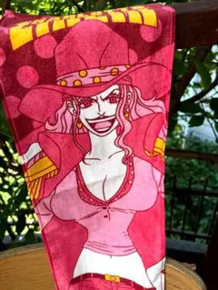 ワンピース ONE PIECE シャーロット・リンリン ハンドタオル雷鳴への忠誠