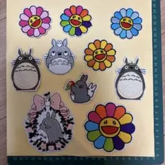 刺繍ワッペンワッペン　トトロ　高品質　お買い得