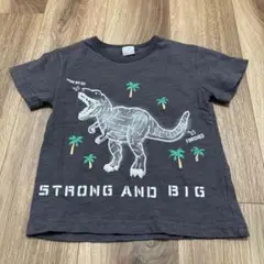 DILASH キッズ 恐竜 迷路 Tシャツ 110サイズ