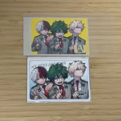 ヒロアカ　原画展　緑谷出久　轟焦凍　爆豪勝己　マグネット　メモコレ