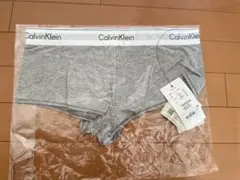 Calvin Klein ボーイショーツ グレー 新品