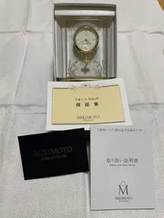 MIKIMOTO 置時計 保証書付き