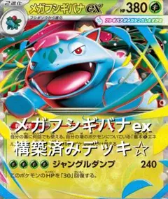 メガブレイブ♪(^^)メガフシギバナex構築済みデッキ