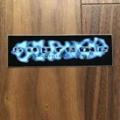 SUPREME EVERYTHING IS SHIT ステッカー