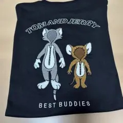 最終お値下げ 新品 大きいサイズ トムとジェリー Tシャツ サガラ刺繍 着ぐるみ